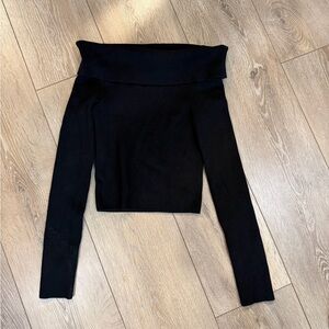 Dynamite Off The Shoulder Sweater Top